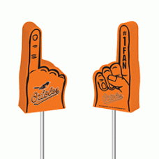 Baltimore Orioles #1 Antenna Topper Finger / Auto Dashboard Buddy (MLB)